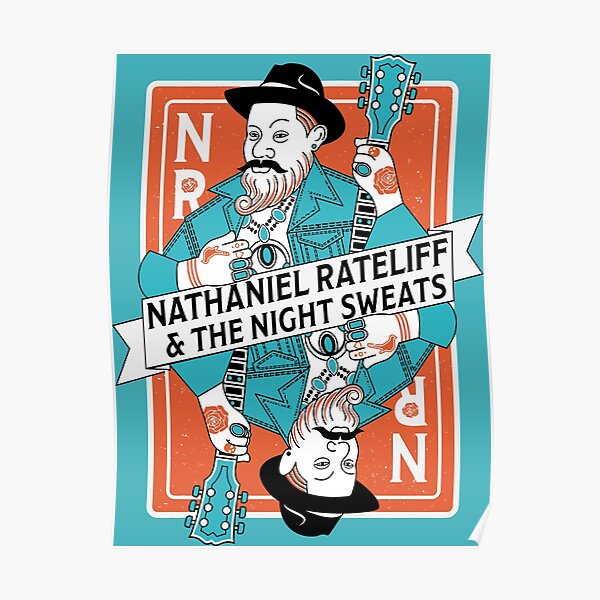 "Nathaniel Rateliff " Poster for Sale by loreza Redbubble