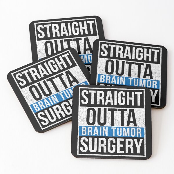 Item preview, Brain Tumor Surgery Recovery Get Well Gift designed and sold by Dapperly Tees.