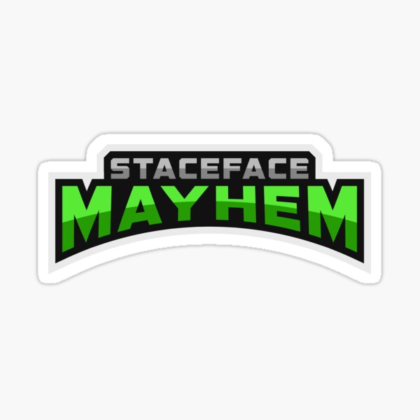 StacefaceMayhem title 2019 Sticker