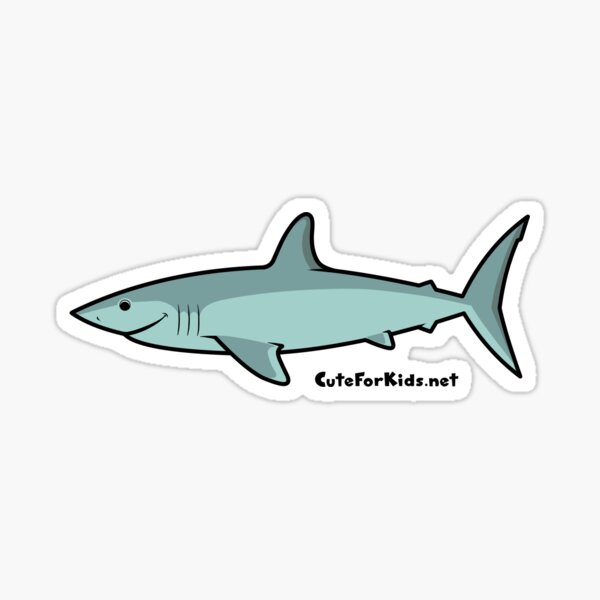 SharkKids - Mako Shark - Branded Sticker