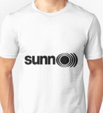 SUNN 0))) simple black & white Unisex T-Shirt