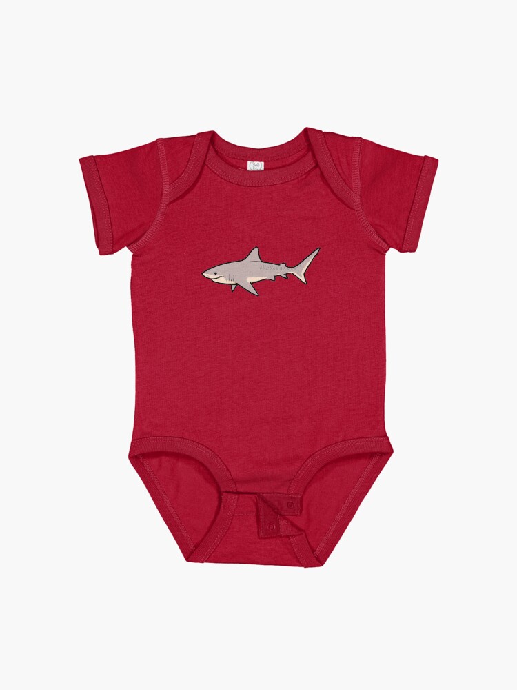 Thumbnail 1 of 2, Baby One-Piece, SharkKids - Tiger Shark designed and sold by Virtual-SG.