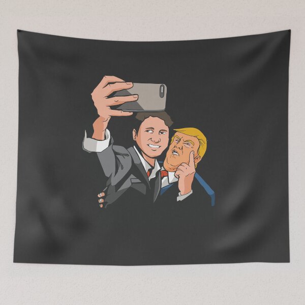 Item preview, TrumpxTrudeau Selfie designed and sold by Vanditdesigns.