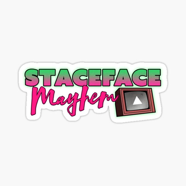 pink version of 2018 logo Sticker