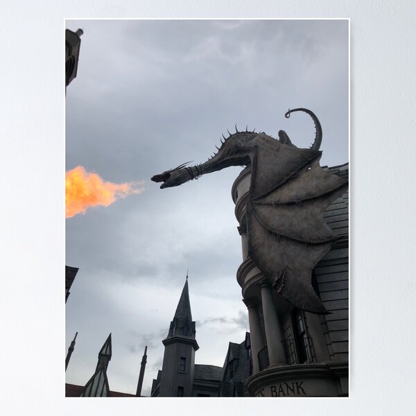 Item preview, Diagon Alley Dragon- Universal Studios Florida designed and sold by erinwentley.