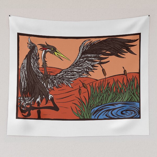 Item preview, Mitsu The Crane designed and sold by Nealoc.