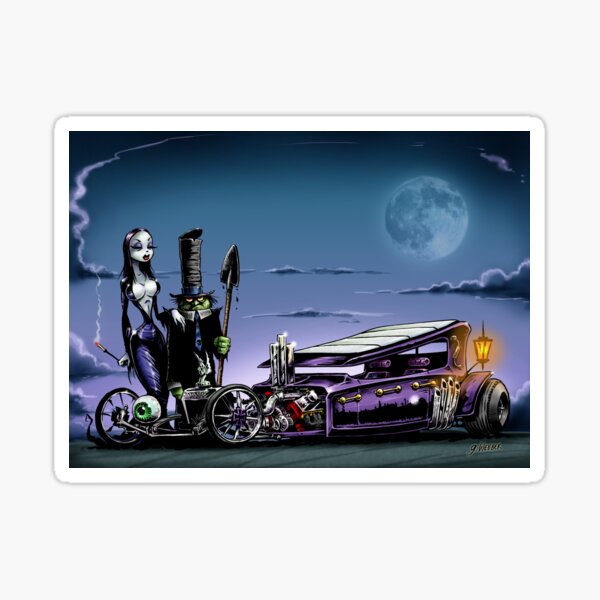 Coffin Nail Sticker