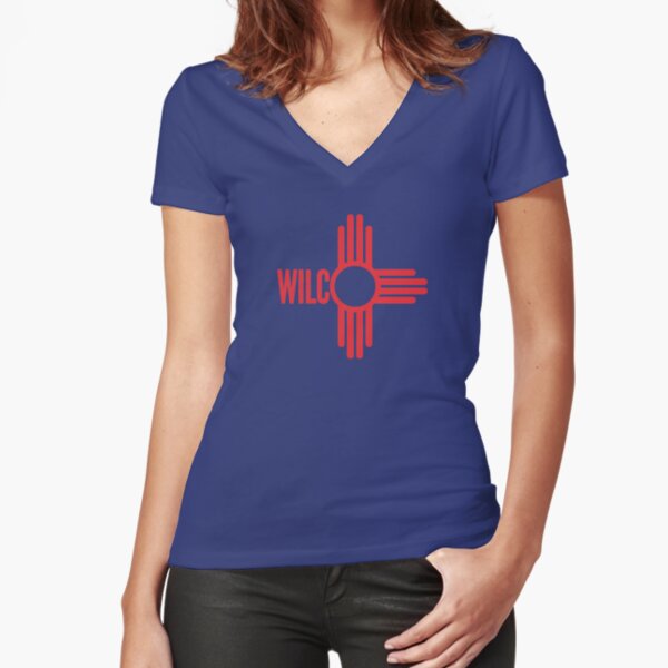 Wilco band Fitted V-Neck T-Shirt