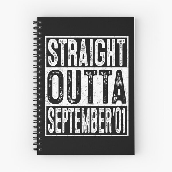 Item preview, 18th Birthday Straight Outta September 2001 Gift 18 Year Old designed and sold by Nikolaienko Artem.