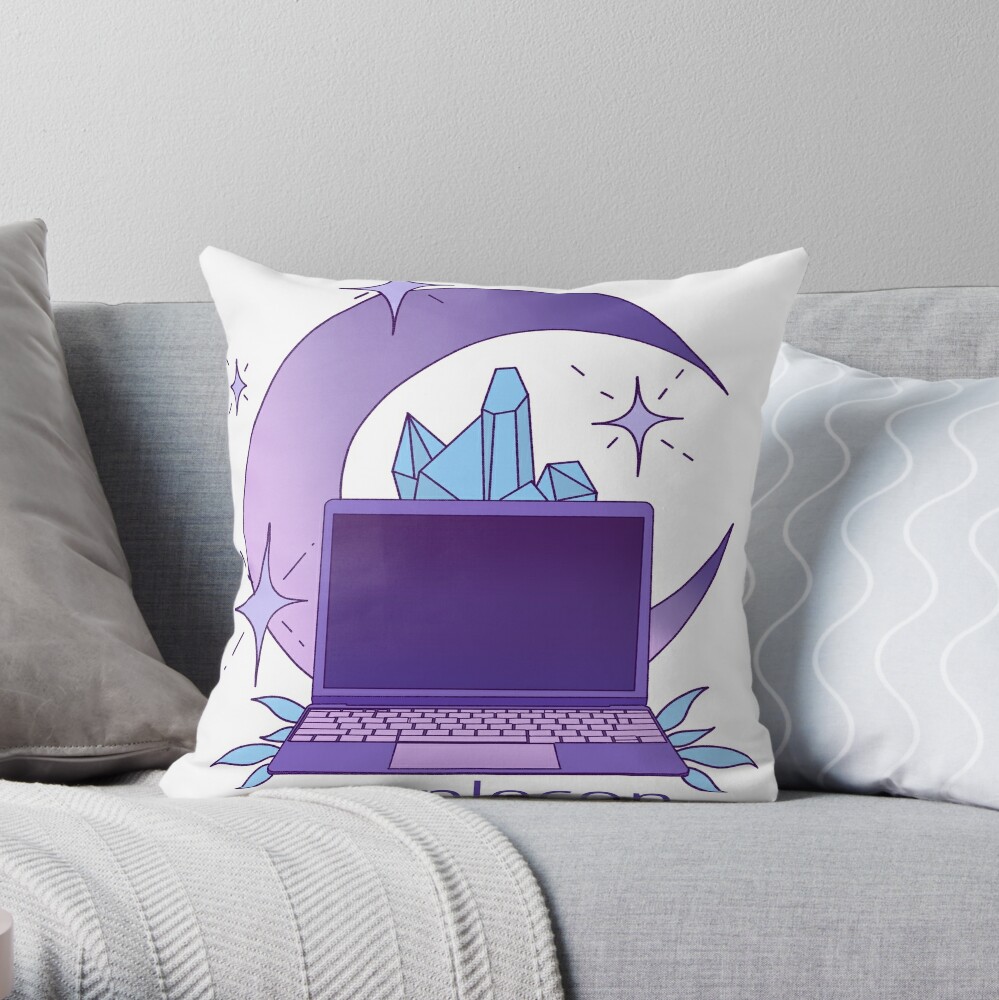 Item preview, Throw Pillow designed and sold by purplecon.