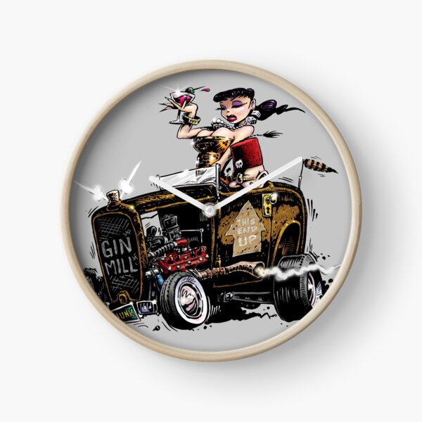 GIN MILL - Hot Rod Clock