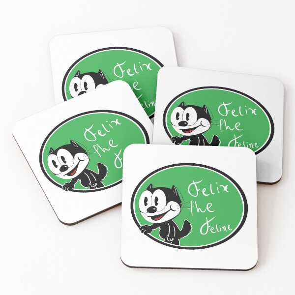 Item preview, Felix the Feline (Green) designed and sold by Plantster.