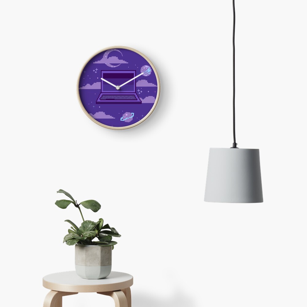 Item preview, Clock designed and sold by purplecon.