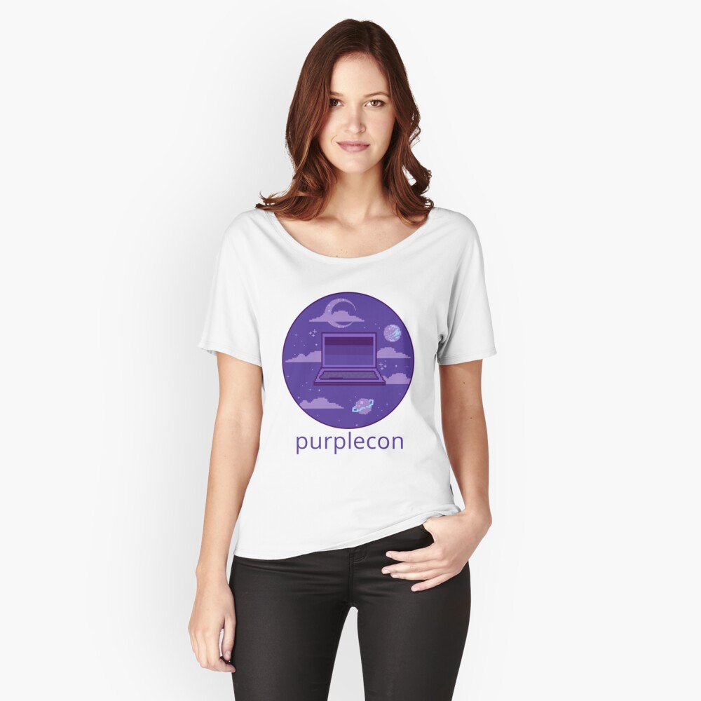 purplecon 2019 shirt b Relaxed Fit T-Shirt