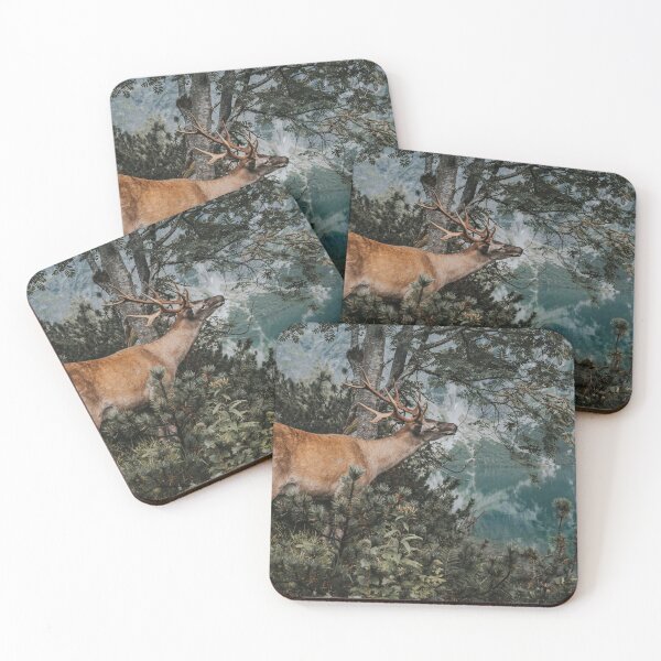 Item preview, The Mountain Deer - Landscape and Nature Photography designed and sold by ewkaphoto.