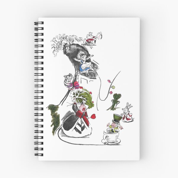 Item preview, Story Lines - Alice in Wonderland Characters designed and sold by douglasrickard.