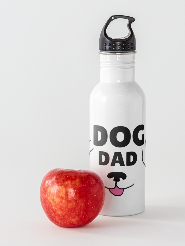 Alternate view of Dog - dog dad Water Bottle