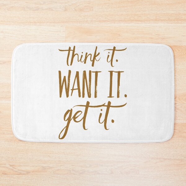 Item preview, Think it Want it Get it designed and sold by Kerry Pritchard.