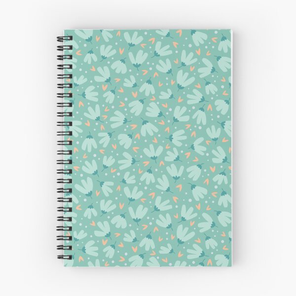 Item preview, Simple flowers (seafoam) designed and sold by movezerb.