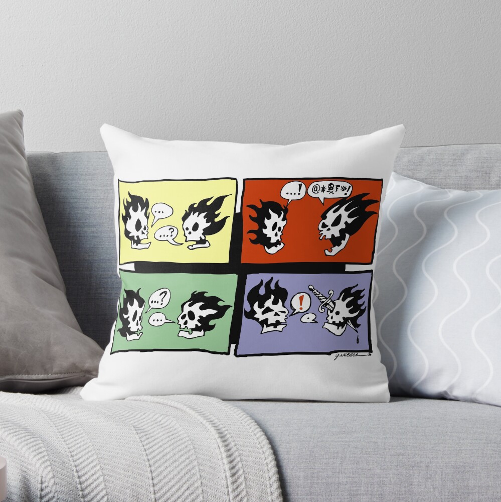 Item preview, Throw Pillow designed and sold by gWebberArts.
