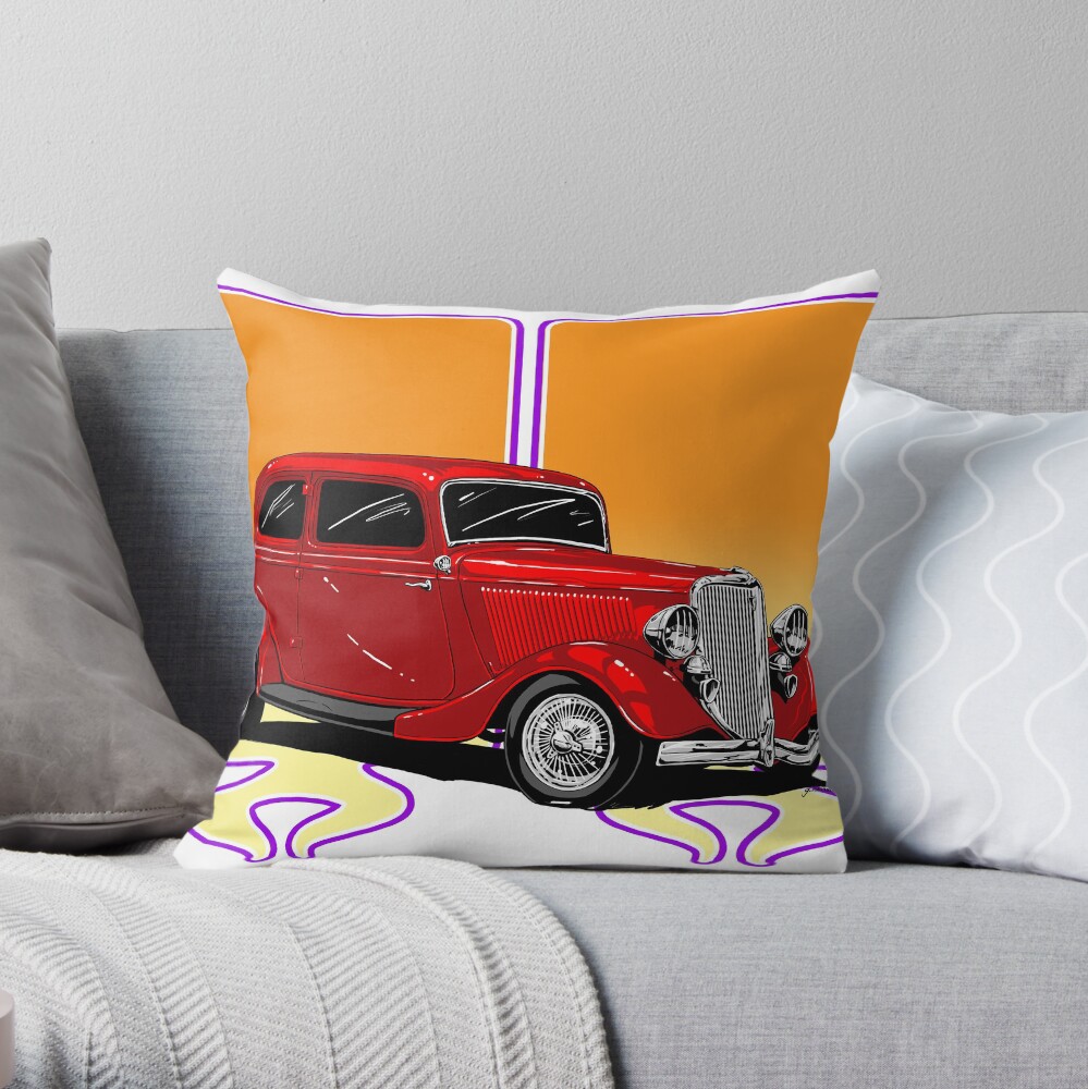 Item preview, Throw Pillow designed and sold by gWebberArts.