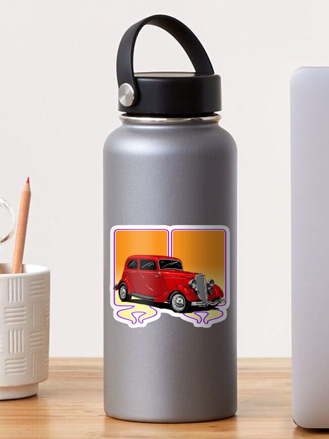 Thumbnail 1 of 3, Sticker, RED HOT ROD designed and sold by George Webber.