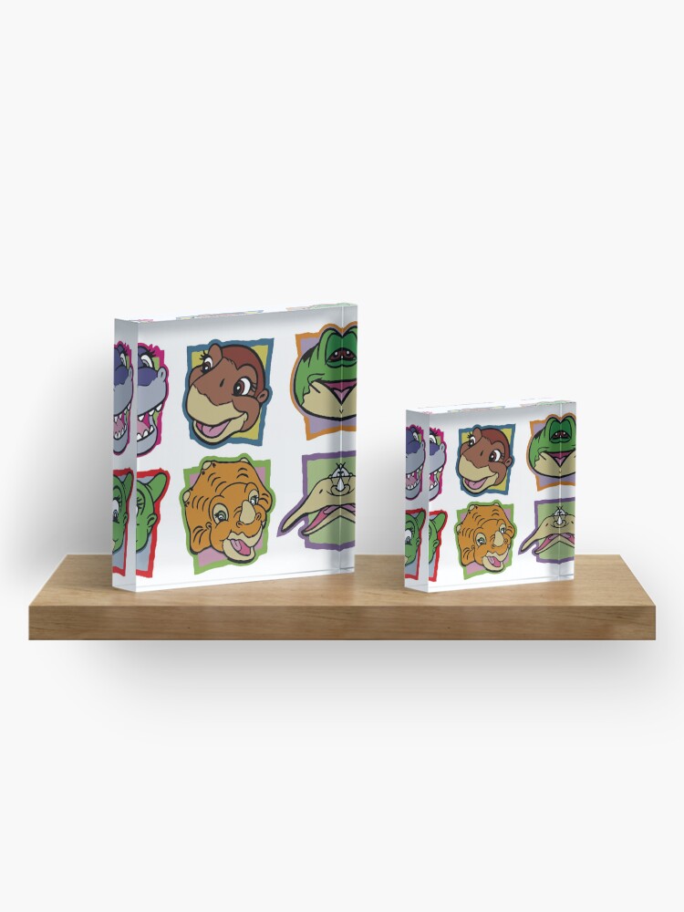 Acrylic Block, The Land Before Time Collection designed and sold by SpaceFizz