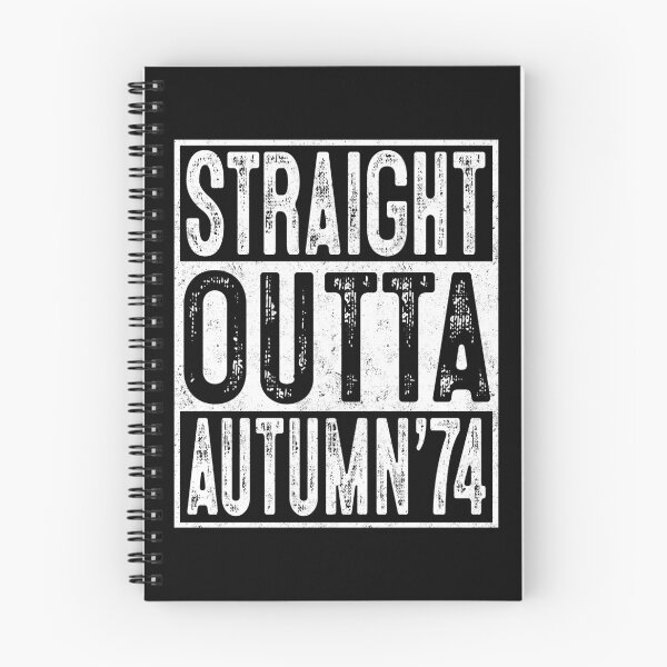 Item preview, 45th Birthday Straight Outta Autumn 1974 Gift 45 Year Old designed and sold by Nikolaienko Artem.
