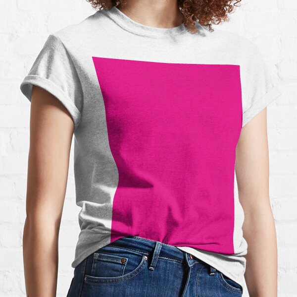 Pink, Pale Red Color Classic T-Shirt