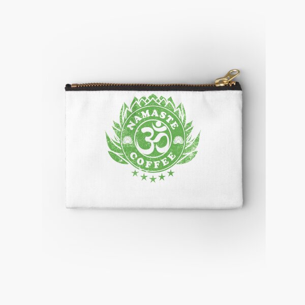 Item preview, Namaste Om and Coffee Logo Design designed and sold by LuminOrb.