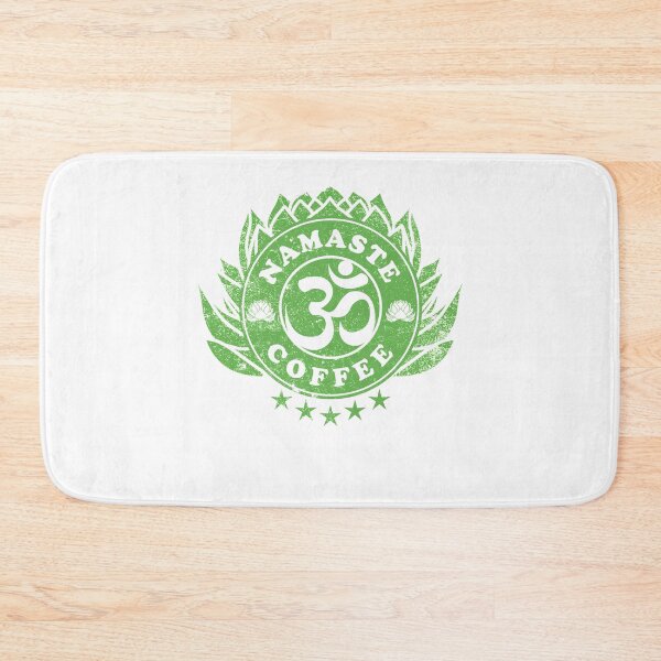 Item preview, Namaste Om and Coffee Logo Design designed and sold by LuminOrb.