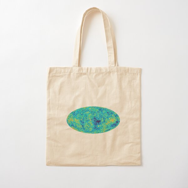 Cosmic microwave background. First detailed "baby picture" of the universe Cotton Tote Bag