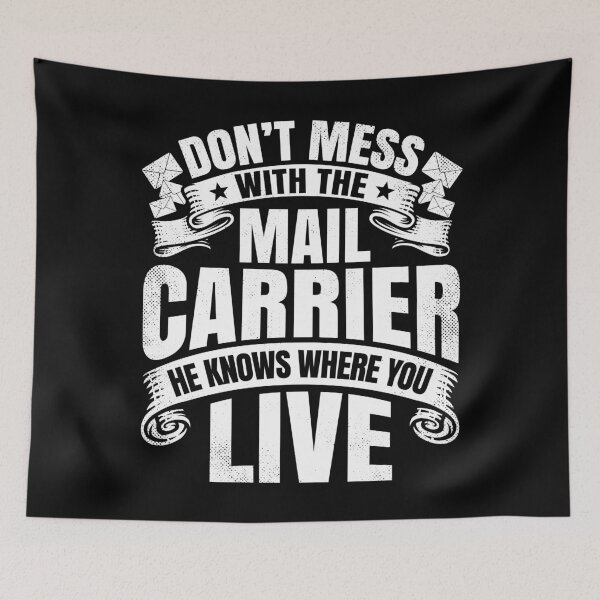 Item preview, Mail Carrier Letter Mailman Postman Deliveryman designed and sold by Krautshirts.
