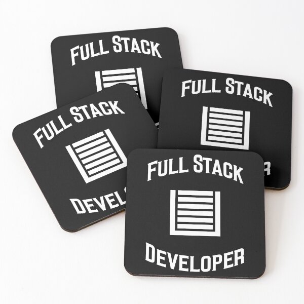 Item preview, Full Stack Developer - Design for Web Developers White Font designed and sold by ramiro.