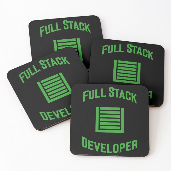 Item preview, Full Stack Developer - Design for Web Developers Green Font designed and sold by ramiro.