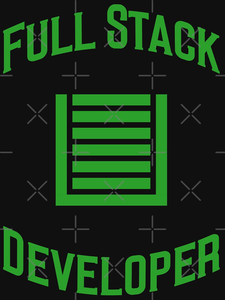 Full Stack Developer - Design for Web Developers Green Font by ramiro