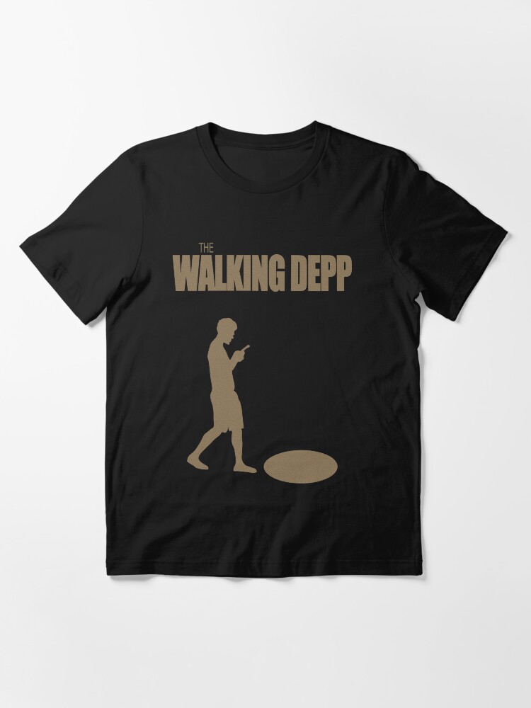 Alternate view of The Walking Depp - Male Smartphone User Texting while Walking Essential T-Shirt