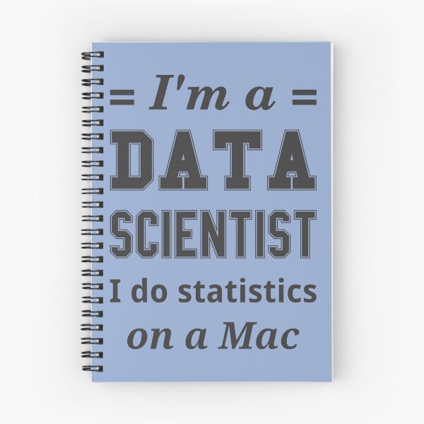 Item preview, I'm a DATA SCIENTIST I do statistics on a Mac - Dark Gray Design designed and sold by ramiro.
