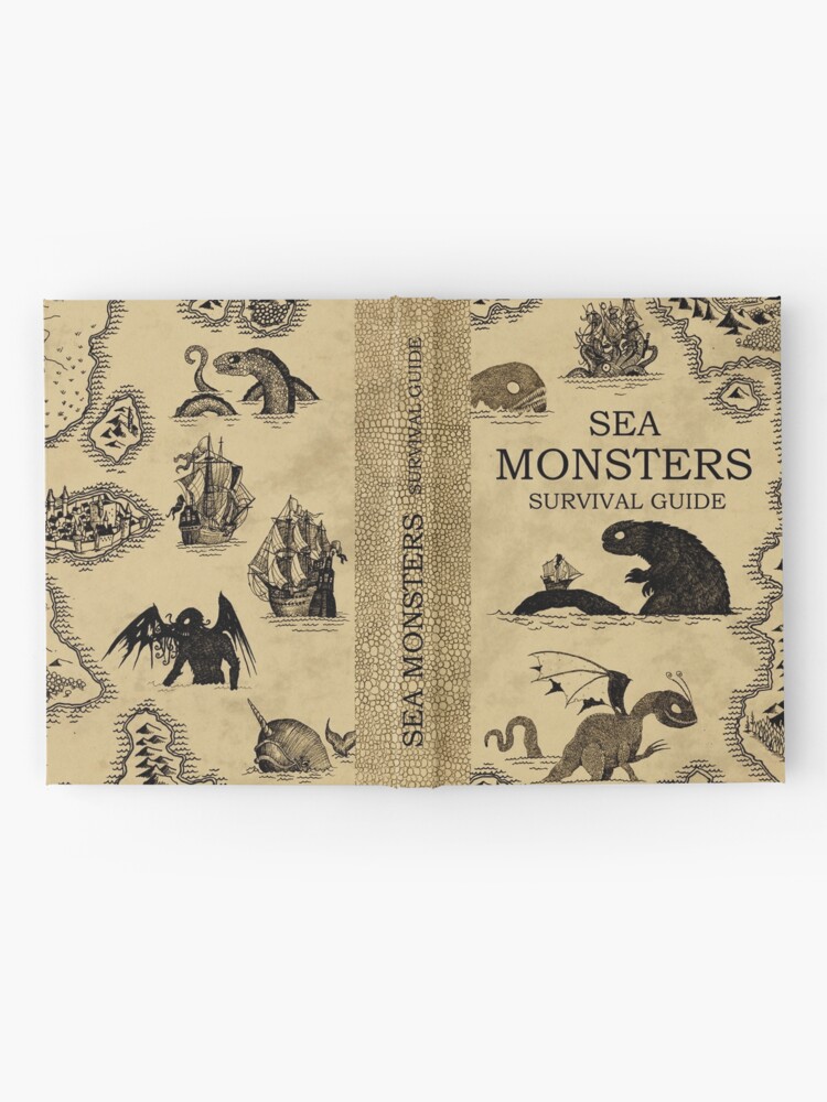 Alternate view of Sea Monsters Survival Guide Hardcover Journal