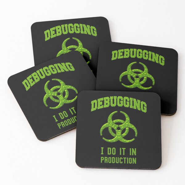 Item preview, DEBUGGING Lo hago en producción - Programador Humor designed and sold by ramiro.