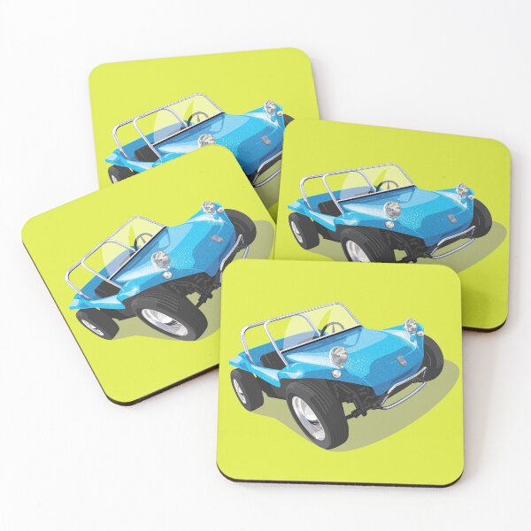 Item preview, Beach Buggy Blue designed and sold by candc-retro.