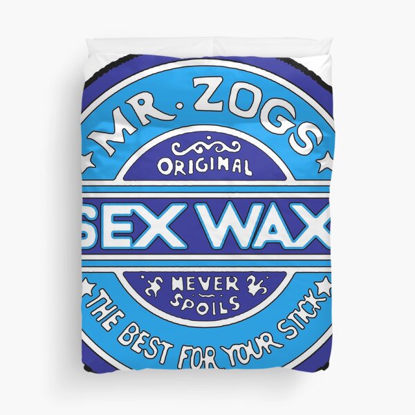 Mr Zogs Blue Duvet Cover