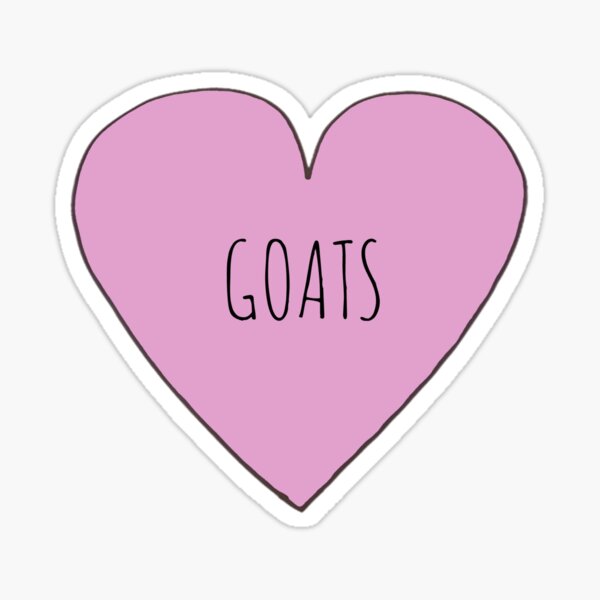 GOAT LOVE Sticker