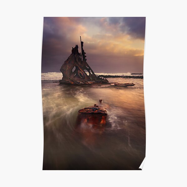 Wreck of the SS. Speke Poster