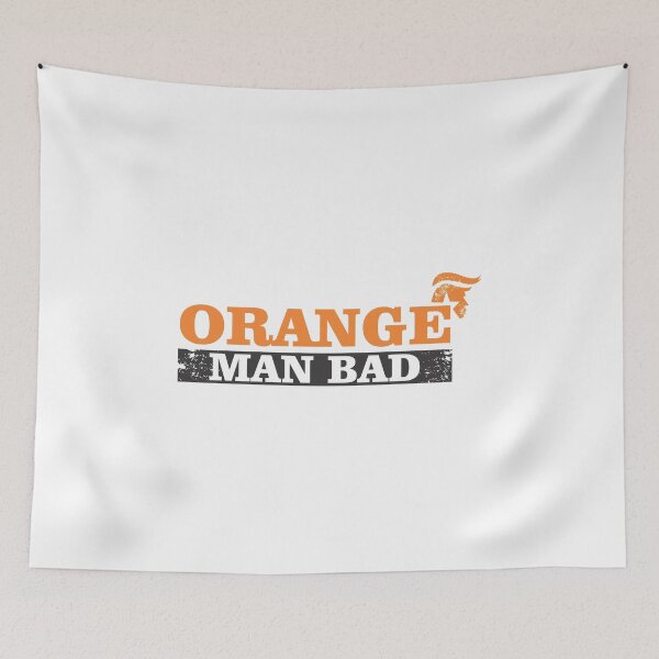 Item preview, ORANGE MAN BAD impeachment Anti Trump 2020 election 86 45 designed and sold by hadleydesigns.