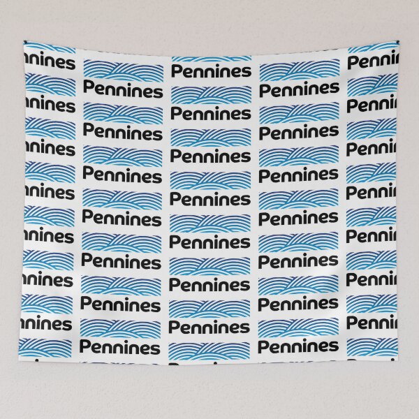 Item preview, Pennines - Square Logo - Walking T-Shirt designed and sold by springwoodbooks.