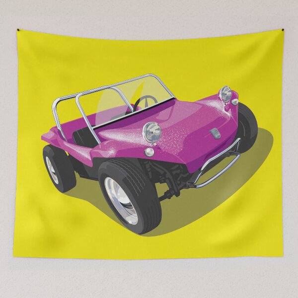 Item preview, Classic Manx beach buggy in purple designed and sold by candc-retro.