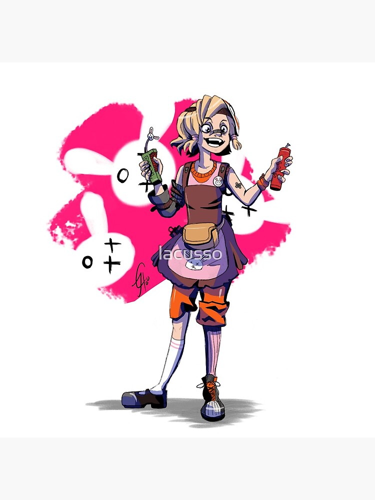 Tea Party Tiny Tina Borderlands 2 Ver 2 Greeting Card By Lacusso Redbubble