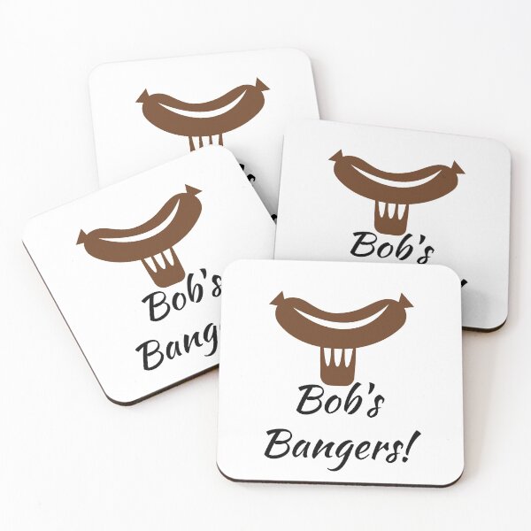 Item preview, Bob's Bangers Logo designed and sold by Harlequitmix.
