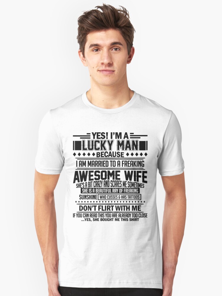 freaking awesome husband t shirt